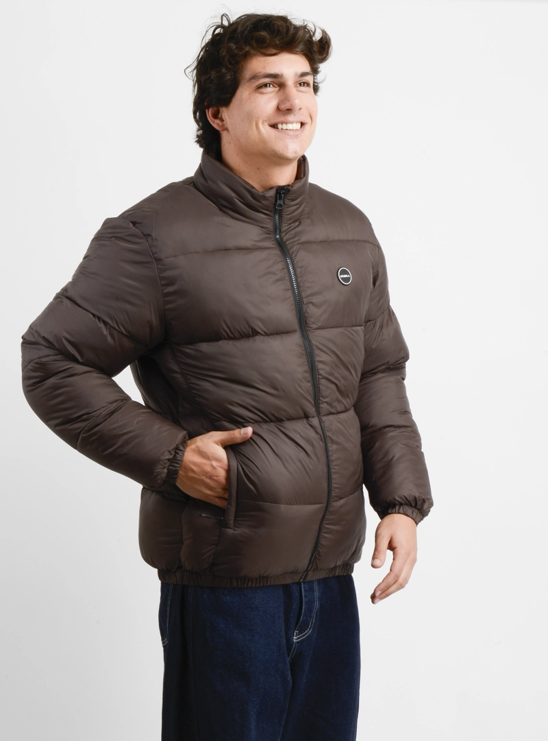 PARKA LASSEN PUFF II CAFE  OSCURO - 4