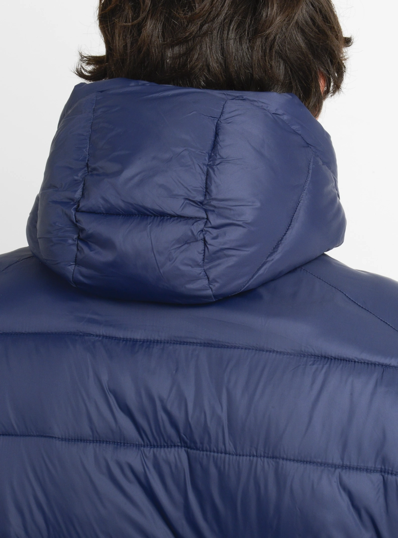 PARKA GLASSY PUFF AZUL OSCURO - 6