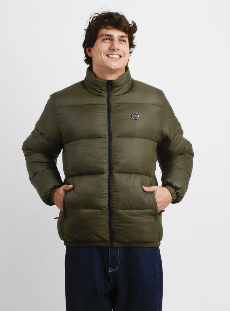 PARKA LASSEN PUFF II VERDE OSCURO - 1