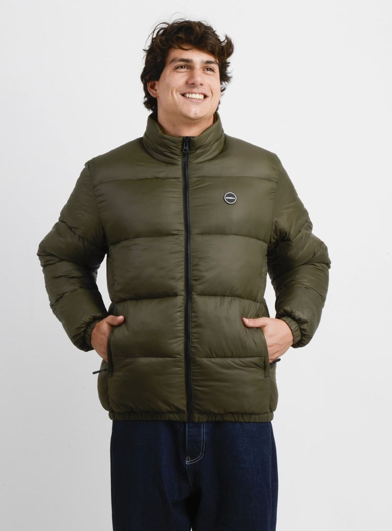 PARKA LASSEN PUFF II VERDE OSCURO - 1