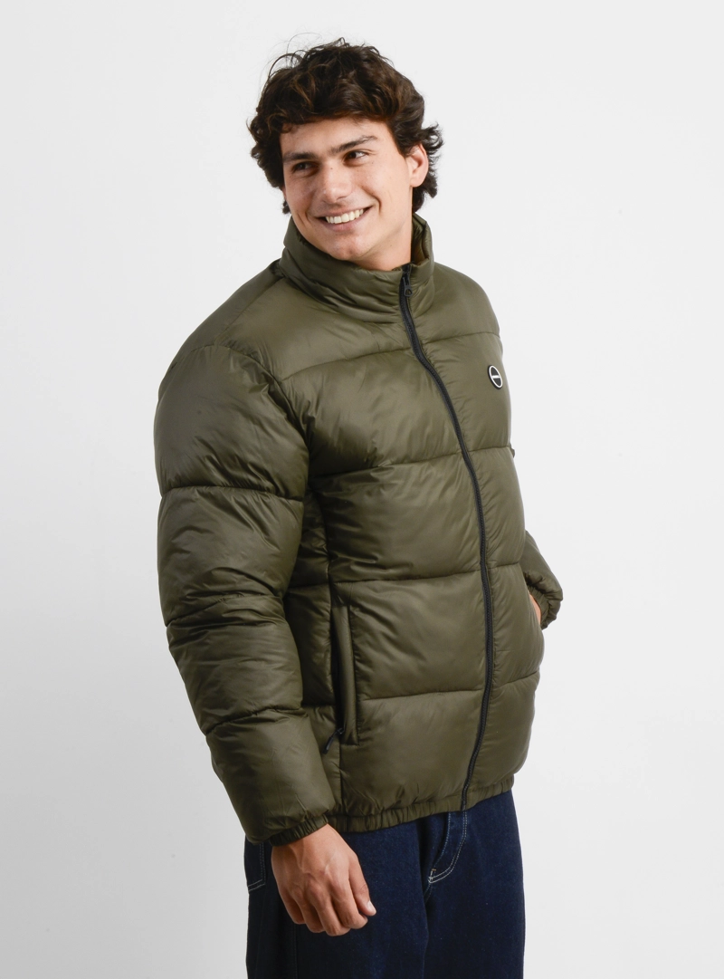 PARKA LASSEN PUFF II VERDE OSCURO - 4