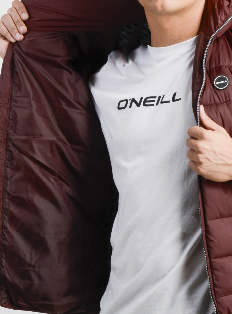 PARKA GLASSY PUFF ROJO OSCURO - 7