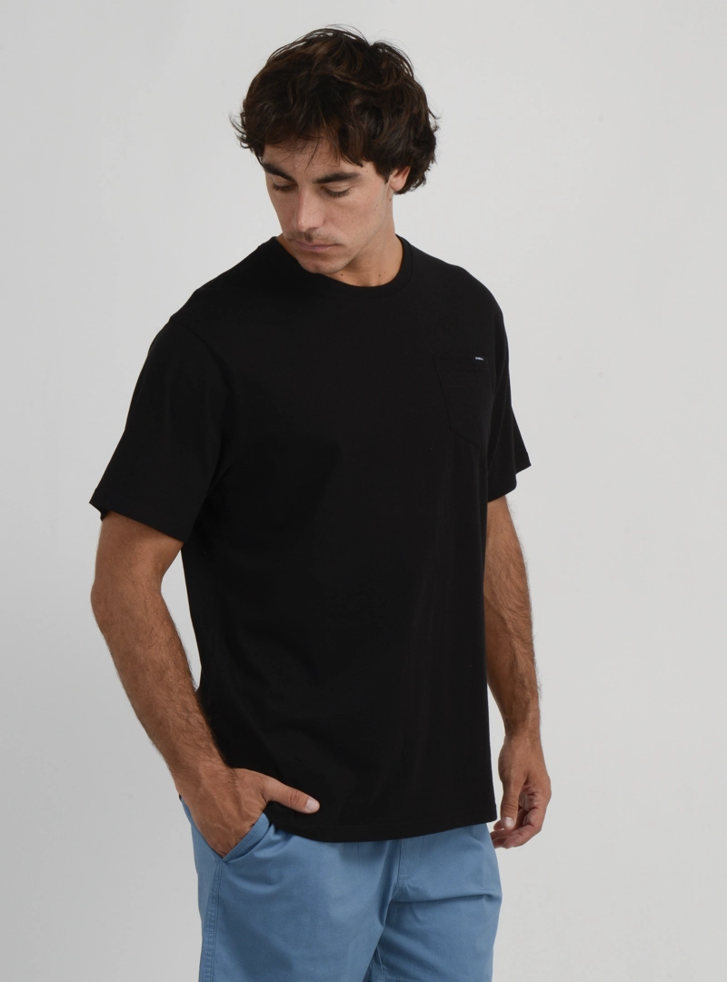 POLERA MANGA CORTA EAST CLIFF II NEGRO - 4