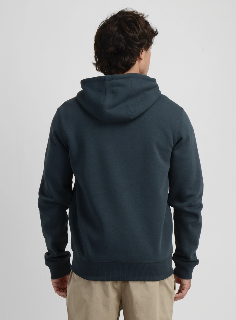 POLERON OG BADGE HOODIE  VERDE OSCURO - 2