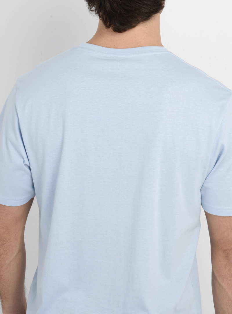 POLERA MANGA CORTA KITCHEN SINK  AZUL CLARO - 6