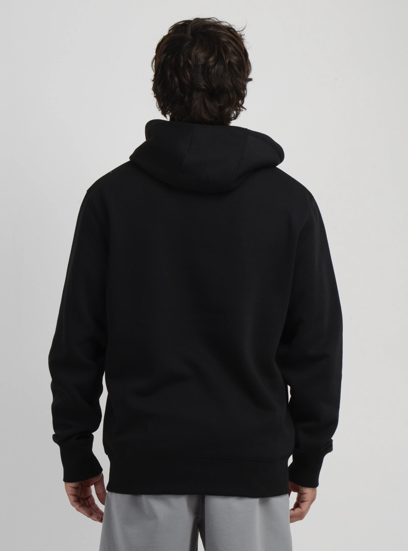 POLERON LOGO HOODIE II NEGRO - 2