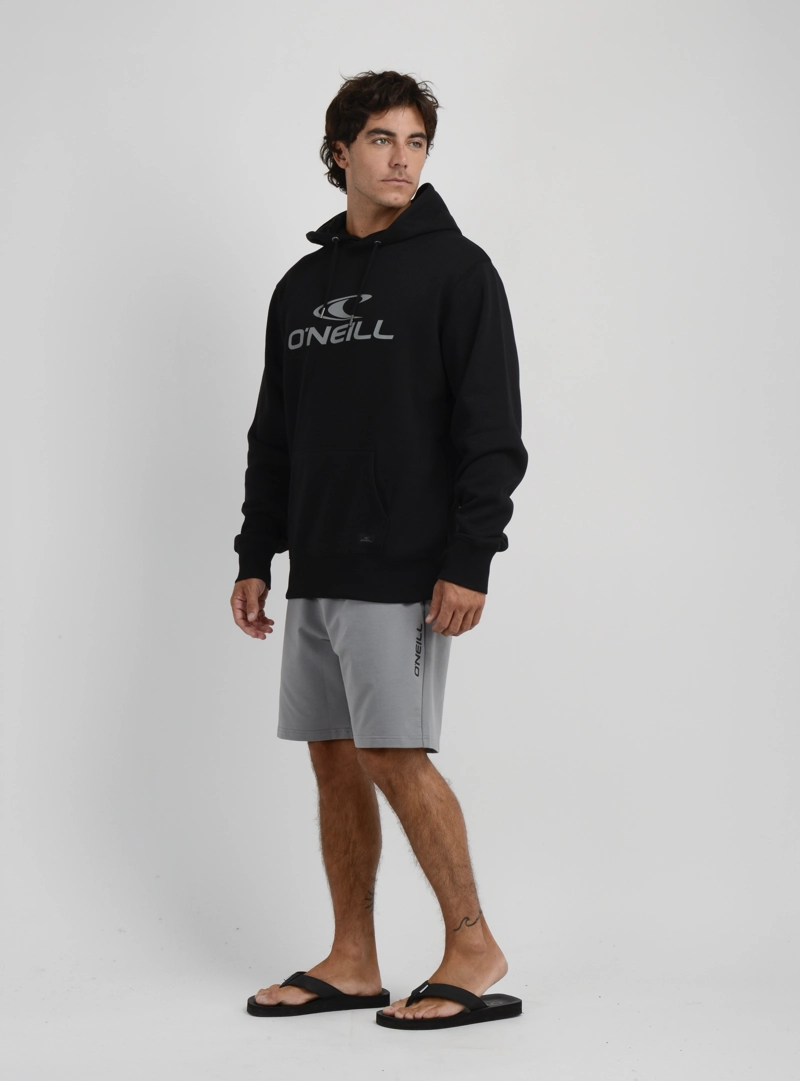 POLERON LOGO HOODIE II NEGRO - 3