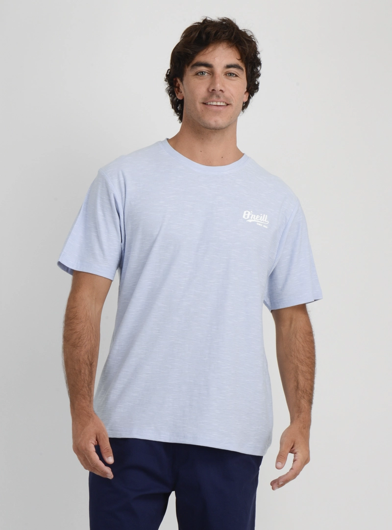 POLERA MANGA CORTA QUIVER II AZUL CLARO - 1
