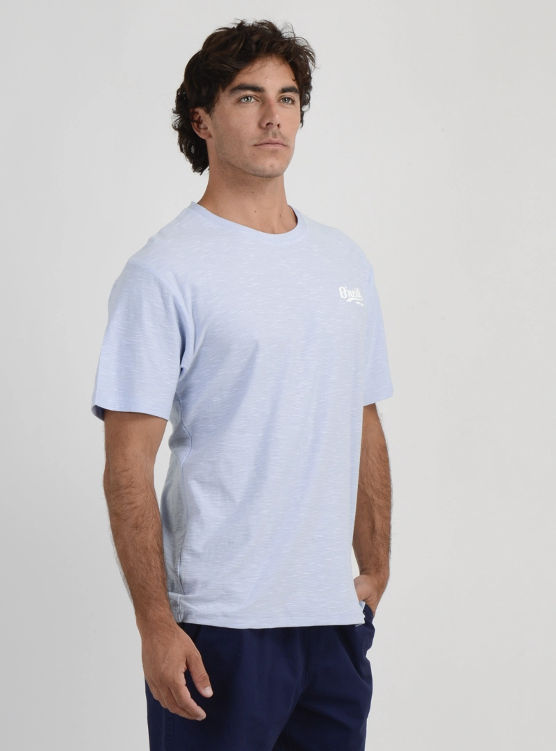 POLERA MANGA CORTA QUIVER II AZUL CLARO - 4