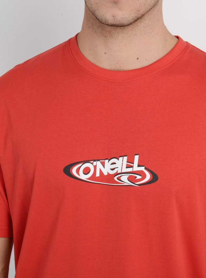 POLERA MANGA CORTA BOARD 90'S ROJO - 5