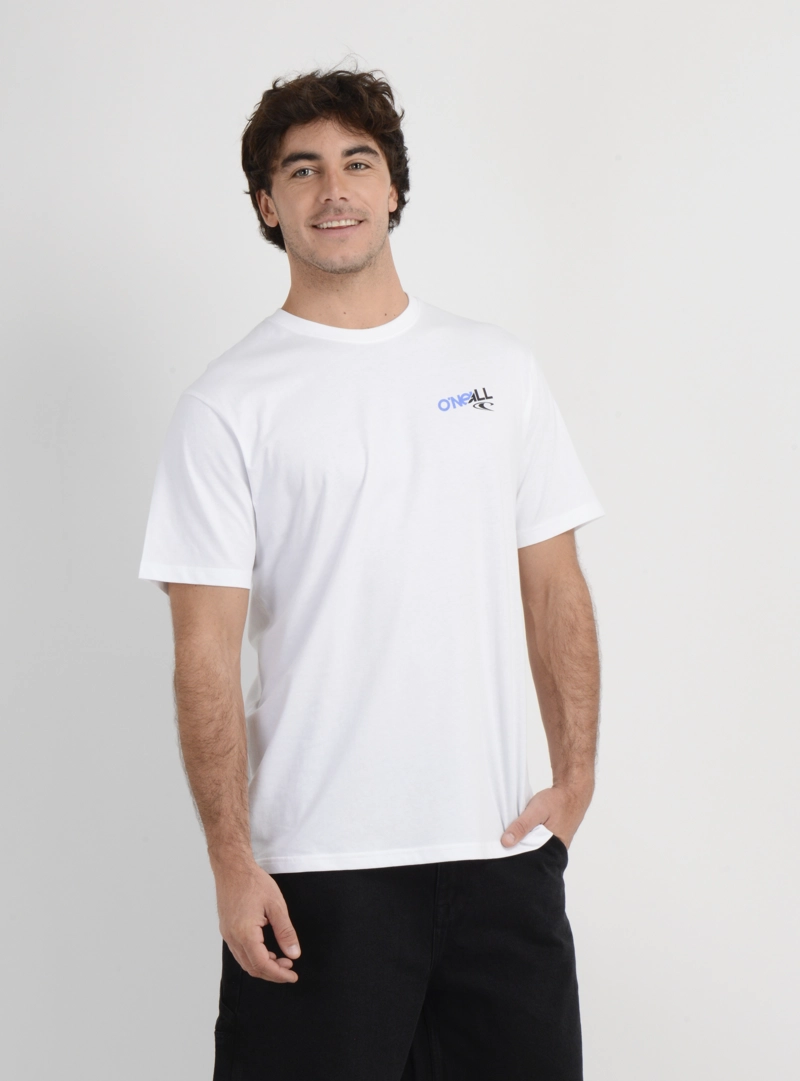 POLERA MANGA CORTA ART 90'S BLANCO - 4