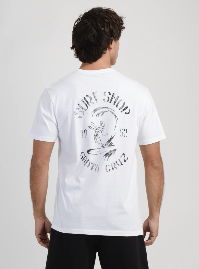 POLERA MANGA CORTA OG SURF SHOP  BLANCO - 2