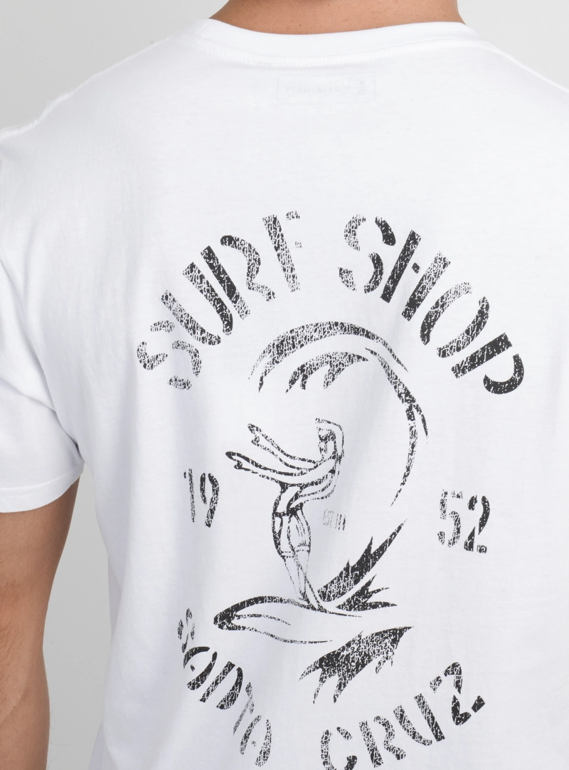 POLERA MANGA CORTA OG SURF SHOP  BLANCO - 6