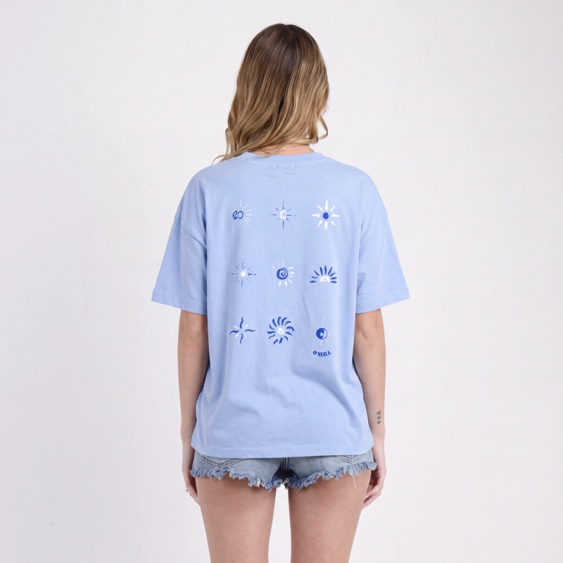 POLERA MANGA CORTA WOTW OCEANIC  AZUL - 2
