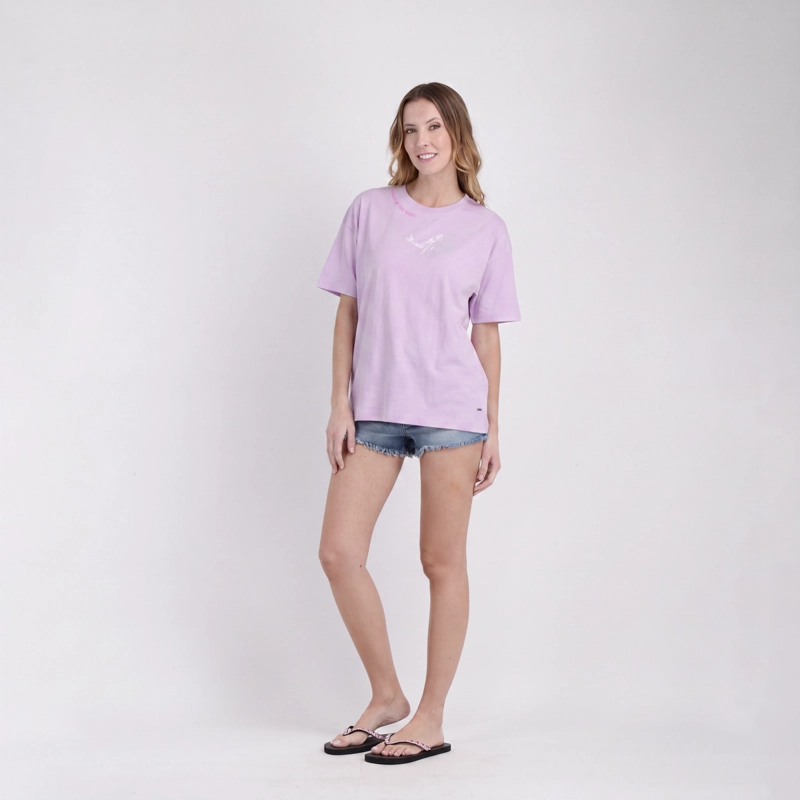 POLERA MANGA CORTA WOTW OCEANIC  MORADO - 3
