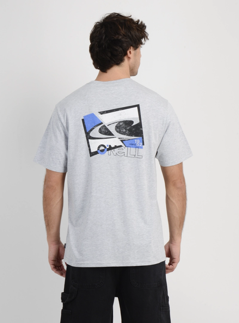 POLERA MANGA CORTA ART 90'S GRIS - 2