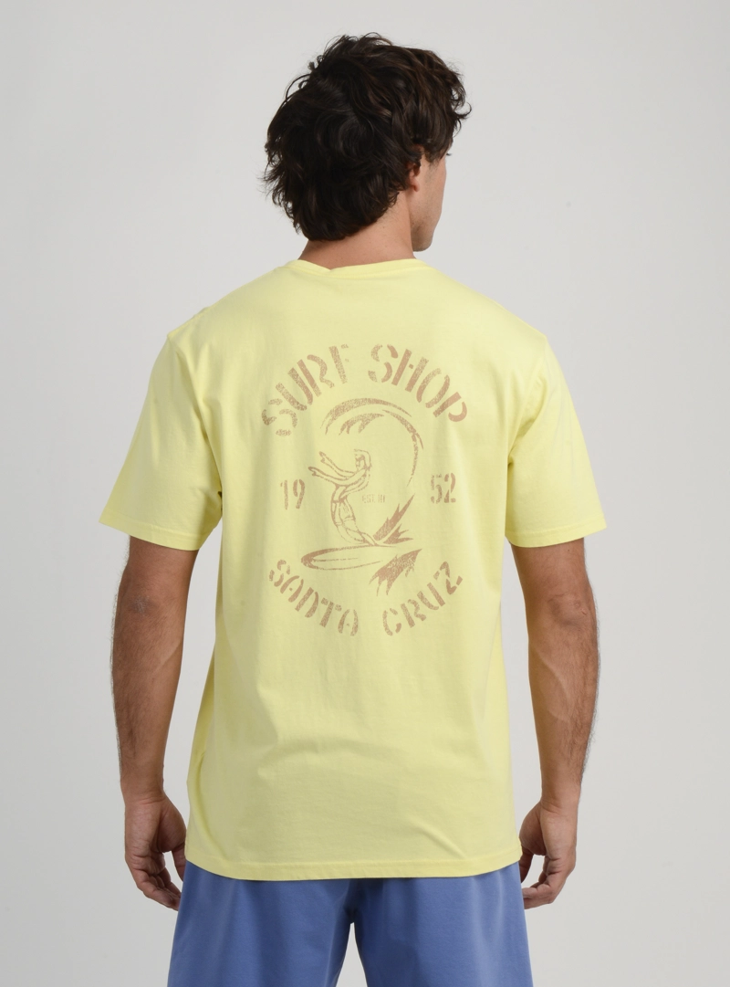 POLERA MANGA CORTA OG SURF SHOP AMARILLO - 2