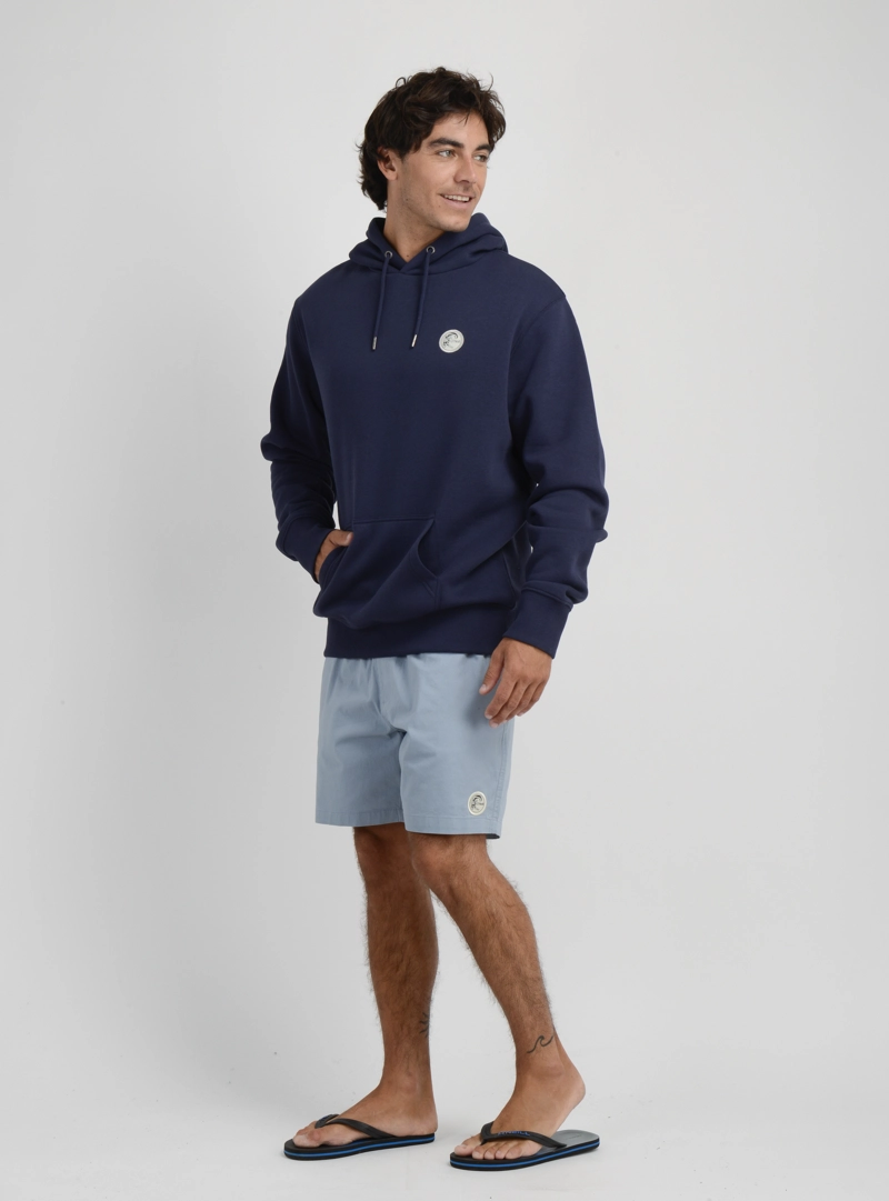 POLERON OG BEACH HOODIE  AZUL OSCURO - 3