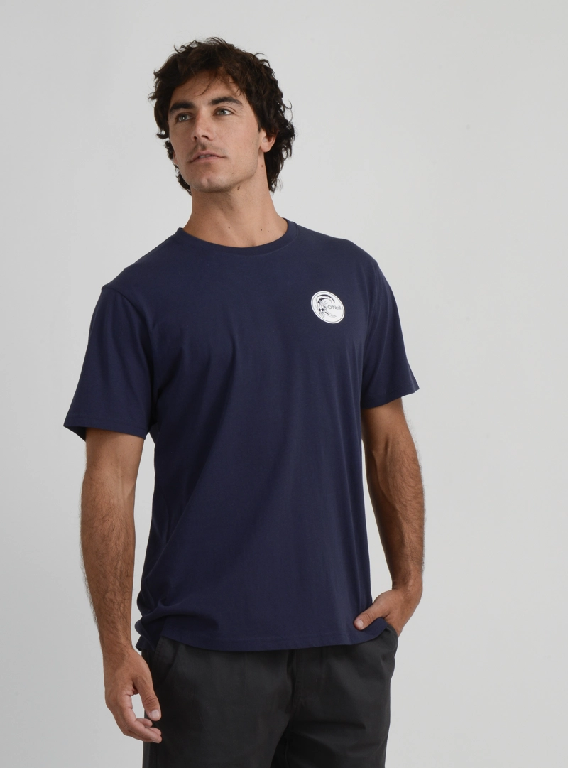 POLERA MANGA CORTA OG SURF SHOP  AZUL OSCURO - 4