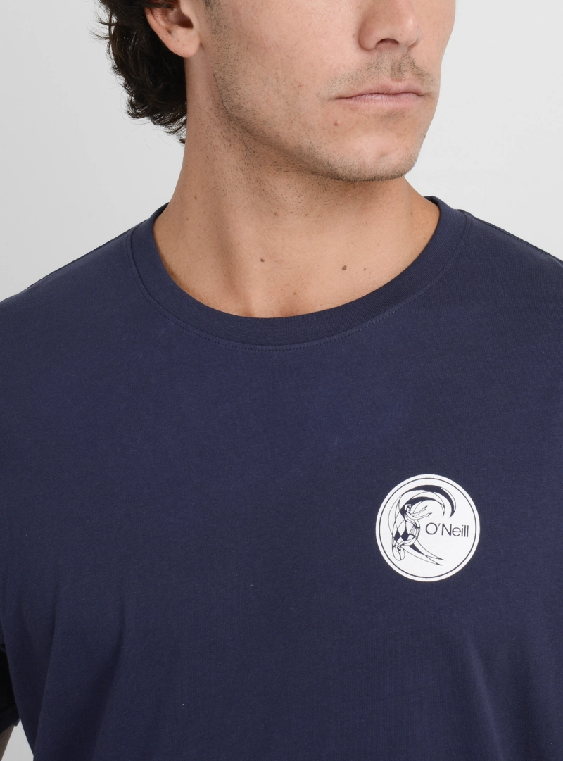 POLERA MANGA CORTA OG SURF SHOP  AZUL OSCURO - 5