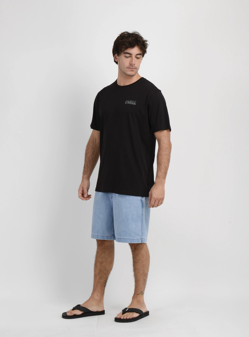 POLERA MANGA CORTA BLOCK  NEGRO - 3
