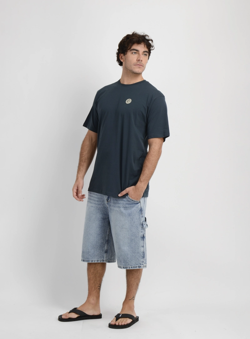 POLERA MANGA CORTA OG VINTAGE  VERDE OSCURO - 3