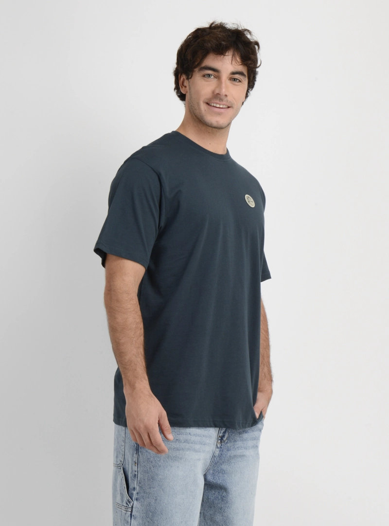 POLERA MANGA CORTA OG VINTAGE  VERDE OSCURO - 4