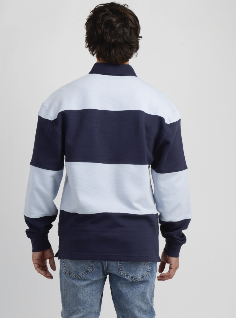 POLERA MANGA LARGA SMASHER II AZUL OSCURO - 2