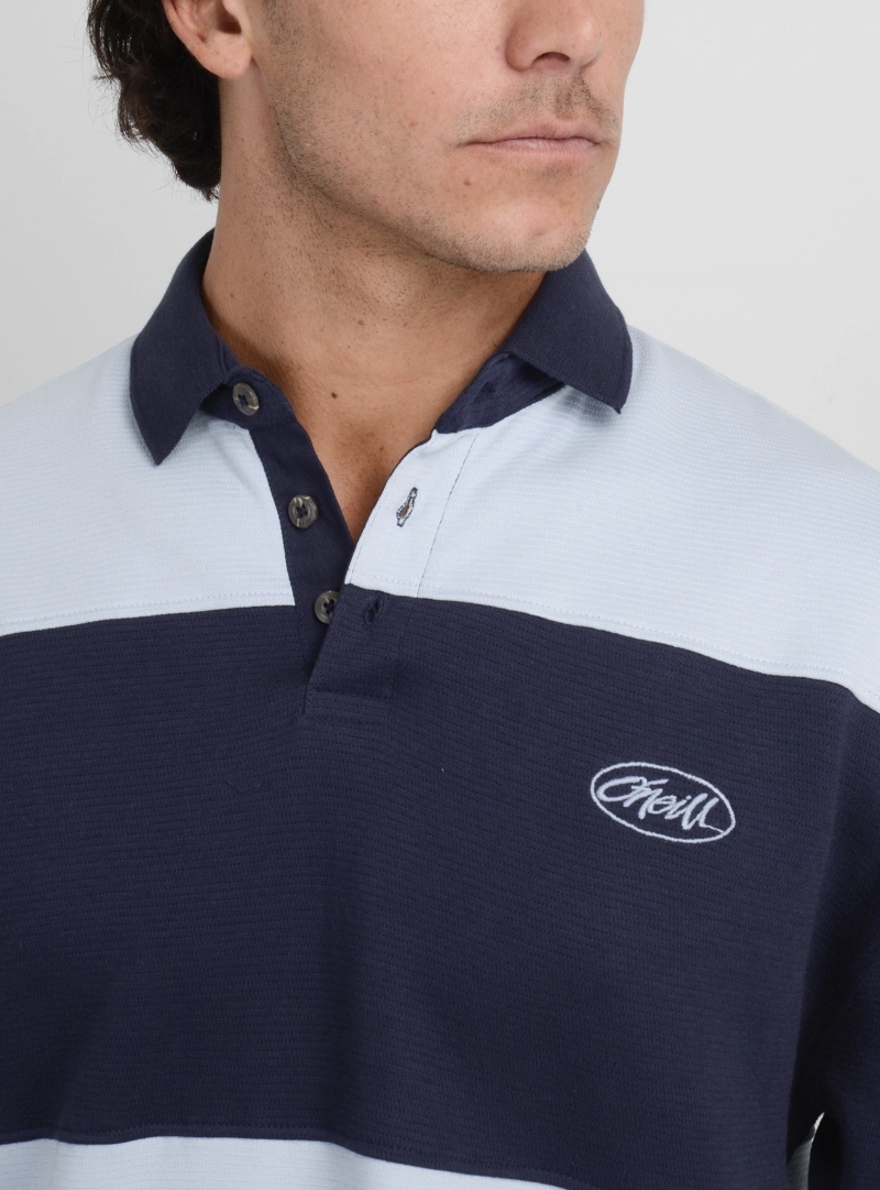 POLERA MANGA LARGA SMASHER II AZUL OSCURO - 5