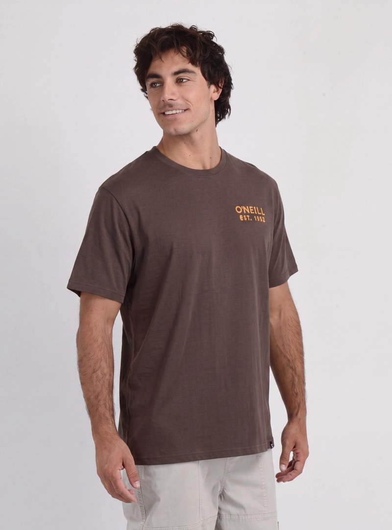 POLERA MANGA CORTA VEER CAFE OSCURO - 9