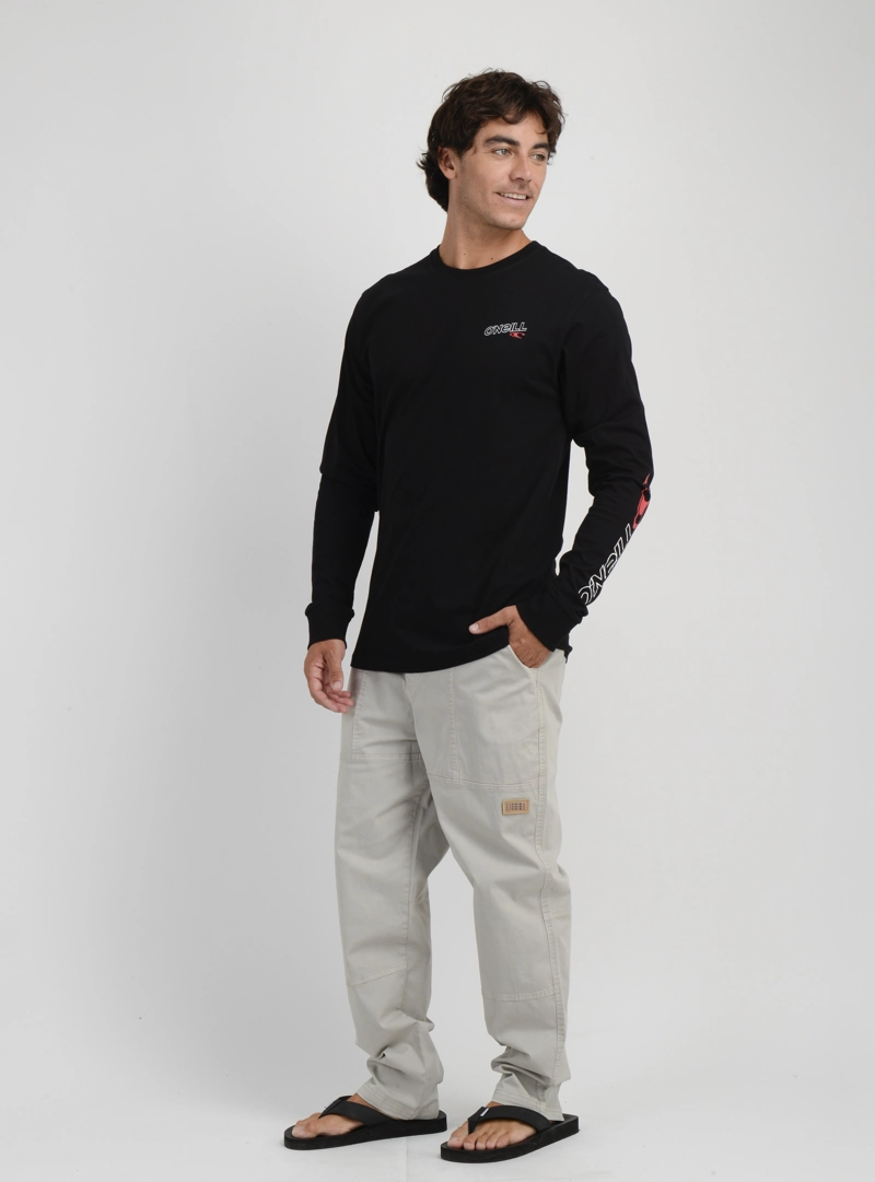 POLERA MANGA LARGA ESSENTIAL 90'S NEGRO - 3