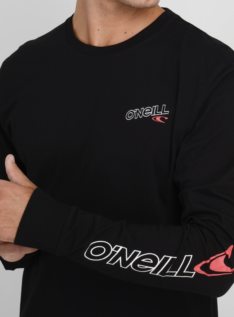 POLERA MANGA LARGA ESSENTIAL 90'S NEGRO - 5
