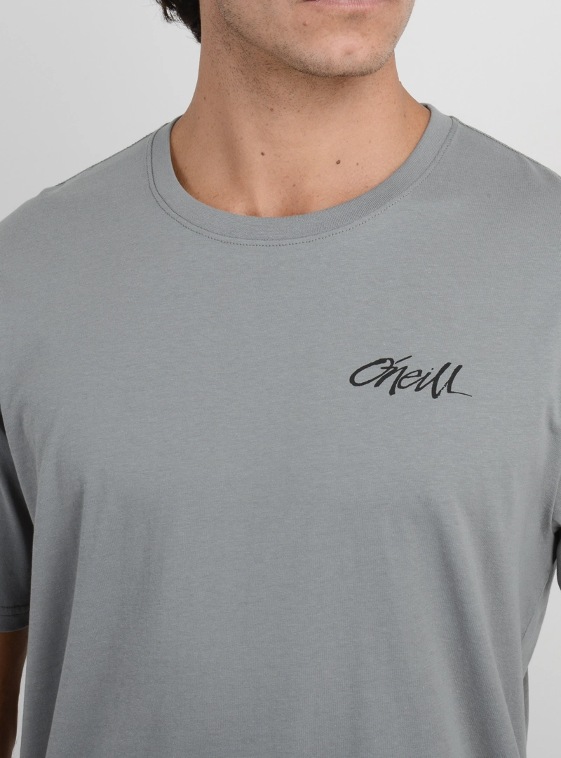 POLERA MANGA CORTA KEYS GRIS OSCURO - 5