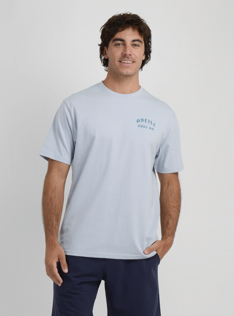 POLERA MANGA CORTA ARCH AZUL CLARO - 1