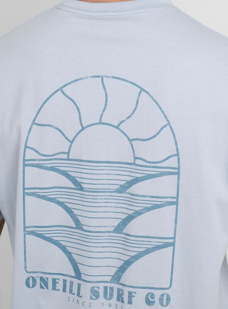 POLERA MANGA CORTA ARCH AZUL CLARO - 6