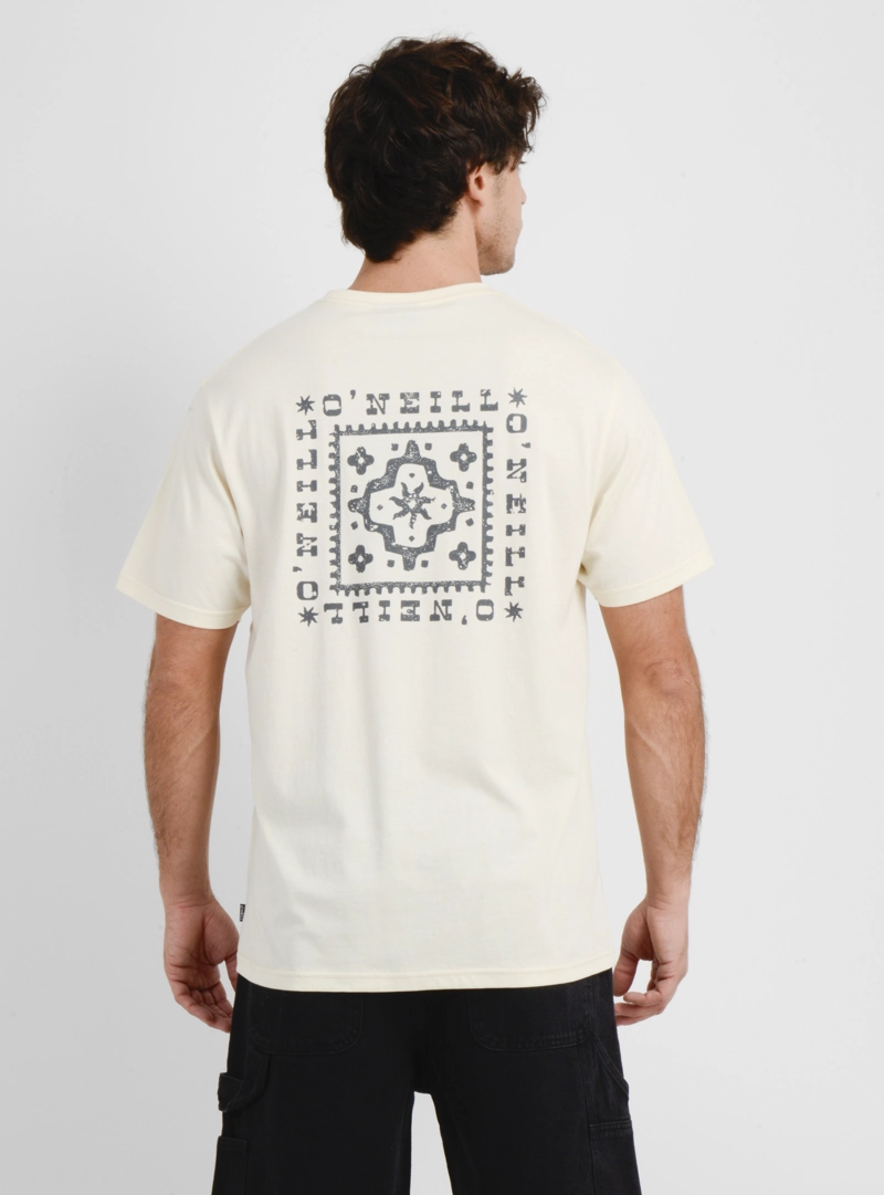POLERA MANGA CORTA TILE  BEIGE CLARO - 2