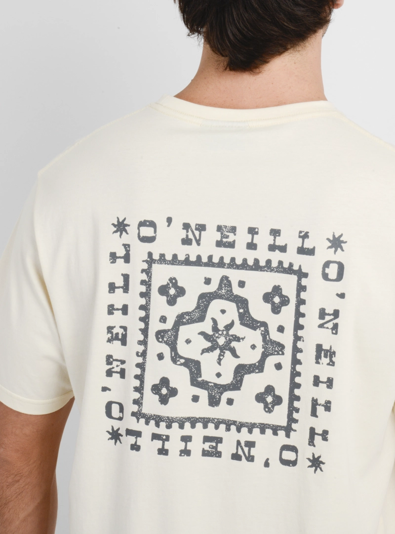 POLERA MANGA CORTA TILE  BEIGE CLARO - 6