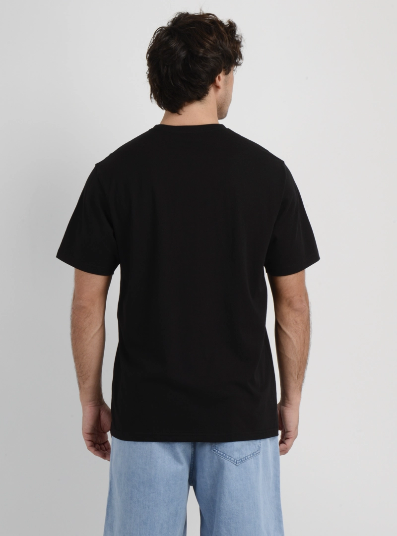 POLERA MANGA CORTA KEYS FL  NEGRO - 2