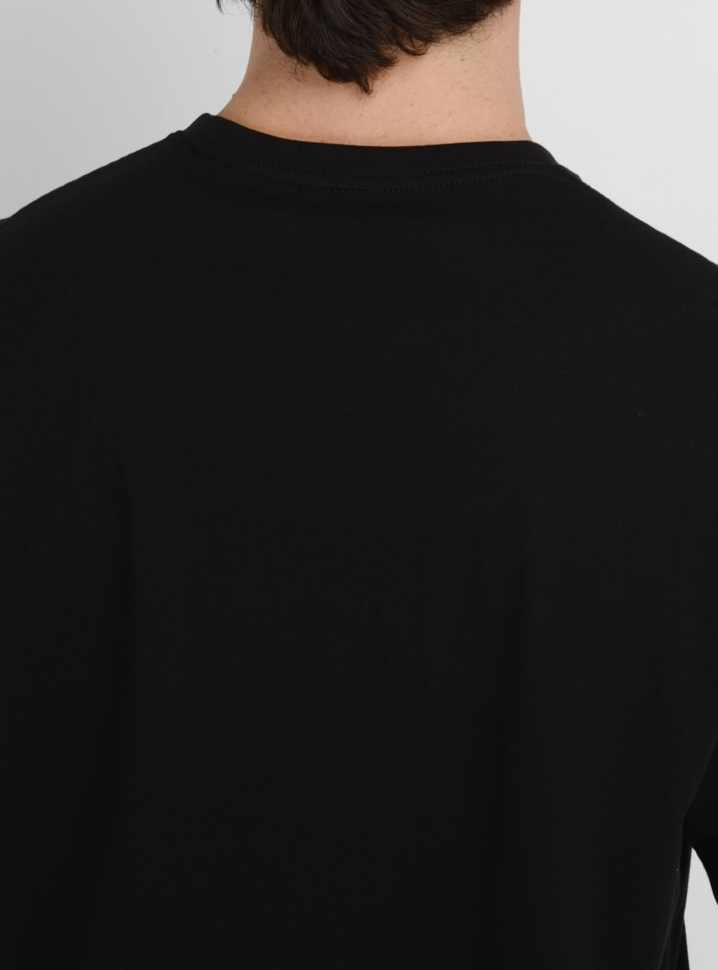 POLERA MANGA CORTA KEYS FL  NEGRO - 6