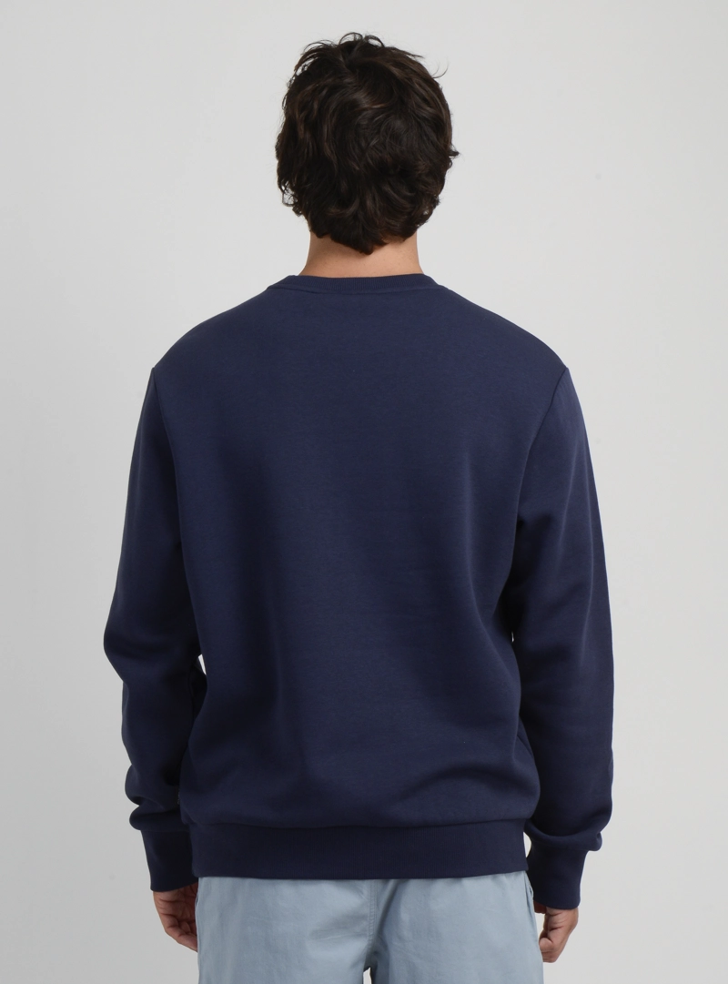 POLERON OG STRIPE CREW AZUL OSCURO - 2