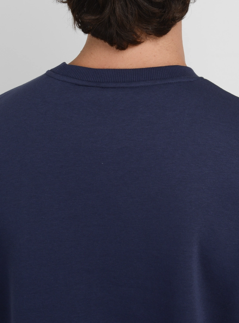 POLERON OG STRIPE CREW AZUL OSCURO - 6