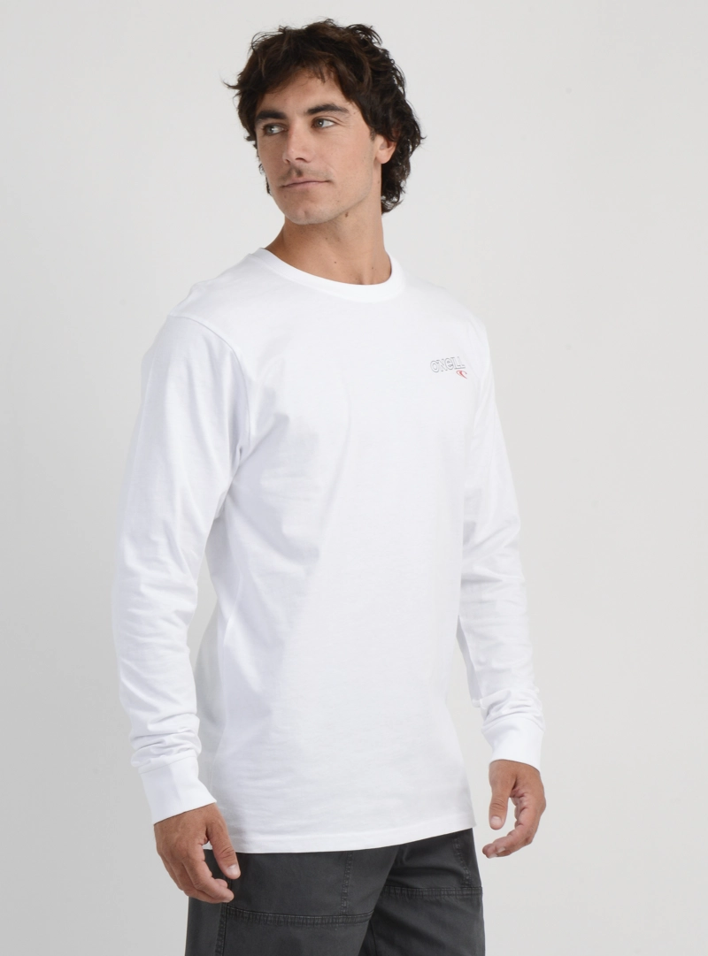 POLERA MANGA LARGA ESSENTIAL 90'S BLANCO - 4