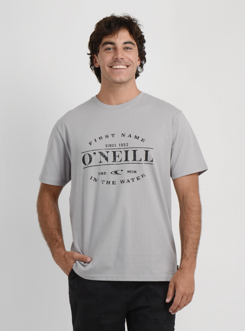 POLERA MANGA CORTA EAST CLIFF III GRIS OSCURO - 1