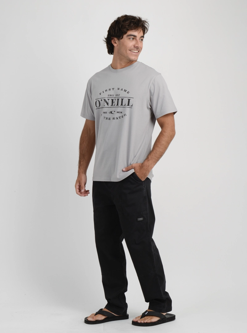POLERA MANGA CORTA EAST CLIFF III GRIS OSCURO - 3