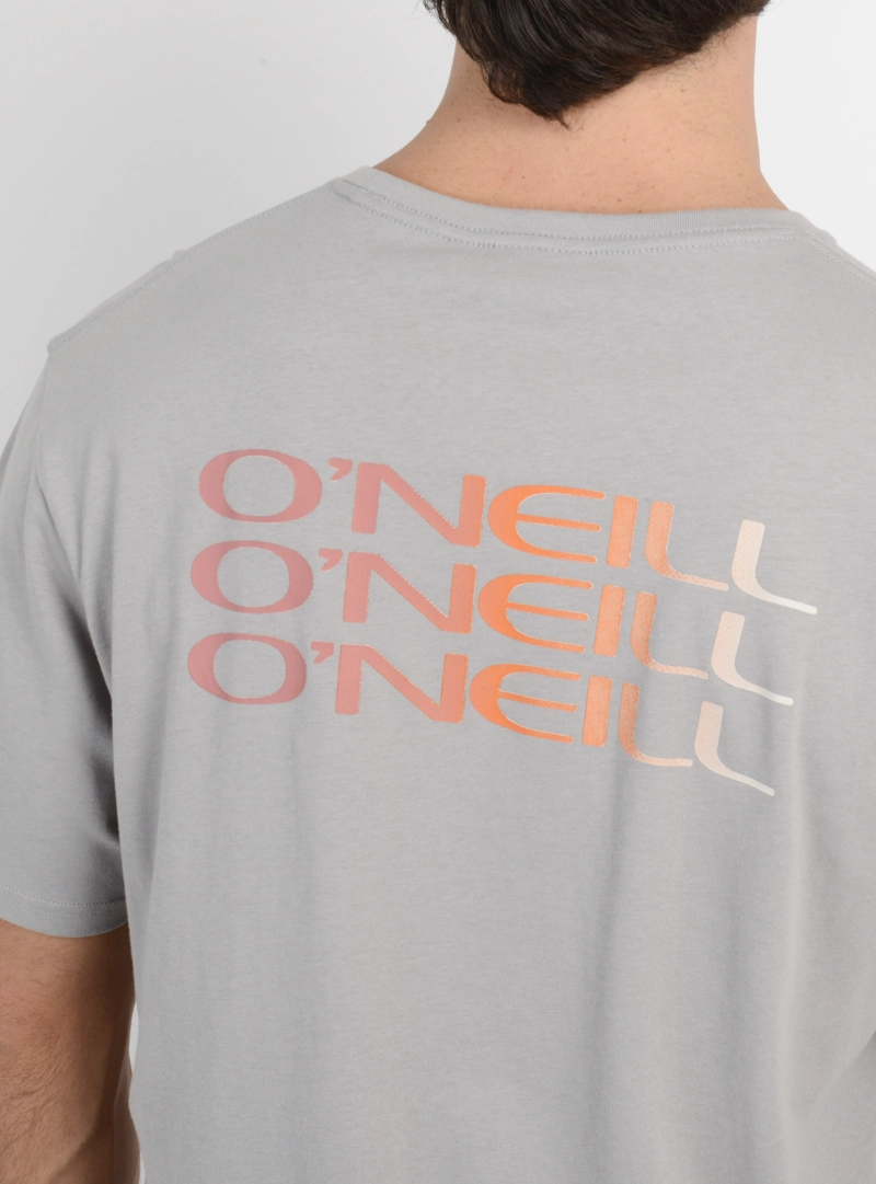 POLERA MANGA CORTA TRIPLE STACK  GRIS CLARO - 6
