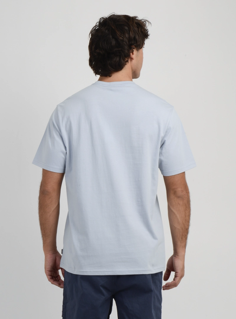 POLERA MANGA CORTA EAST CLIFF III AZUL CLARO - 2