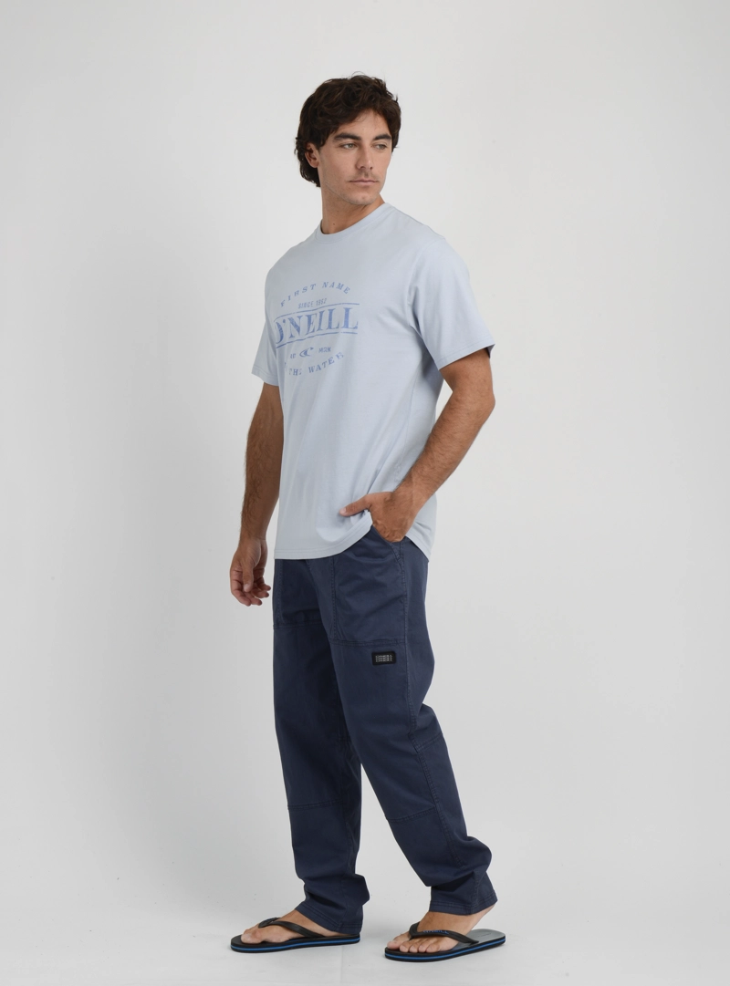POLERA MANGA CORTA EAST CLIFF III AZUL CLARO - 3