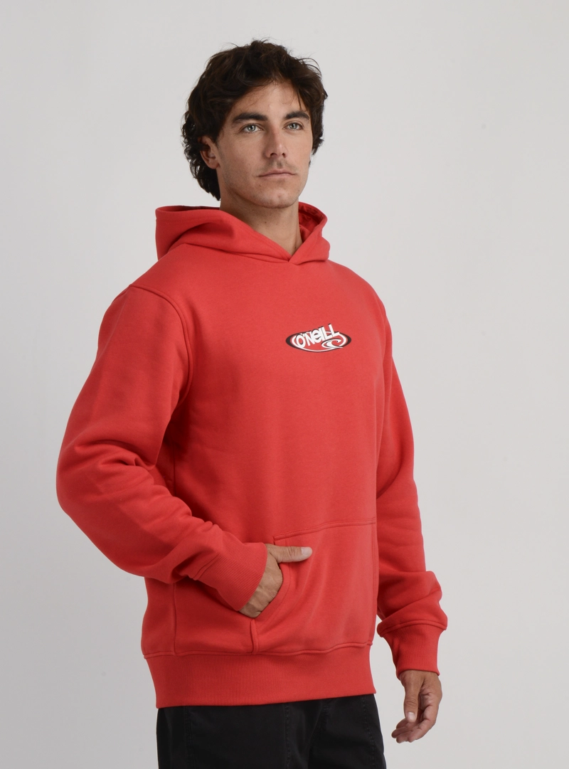POLERON BOARD 90'S HOODIE  ROJO - 4