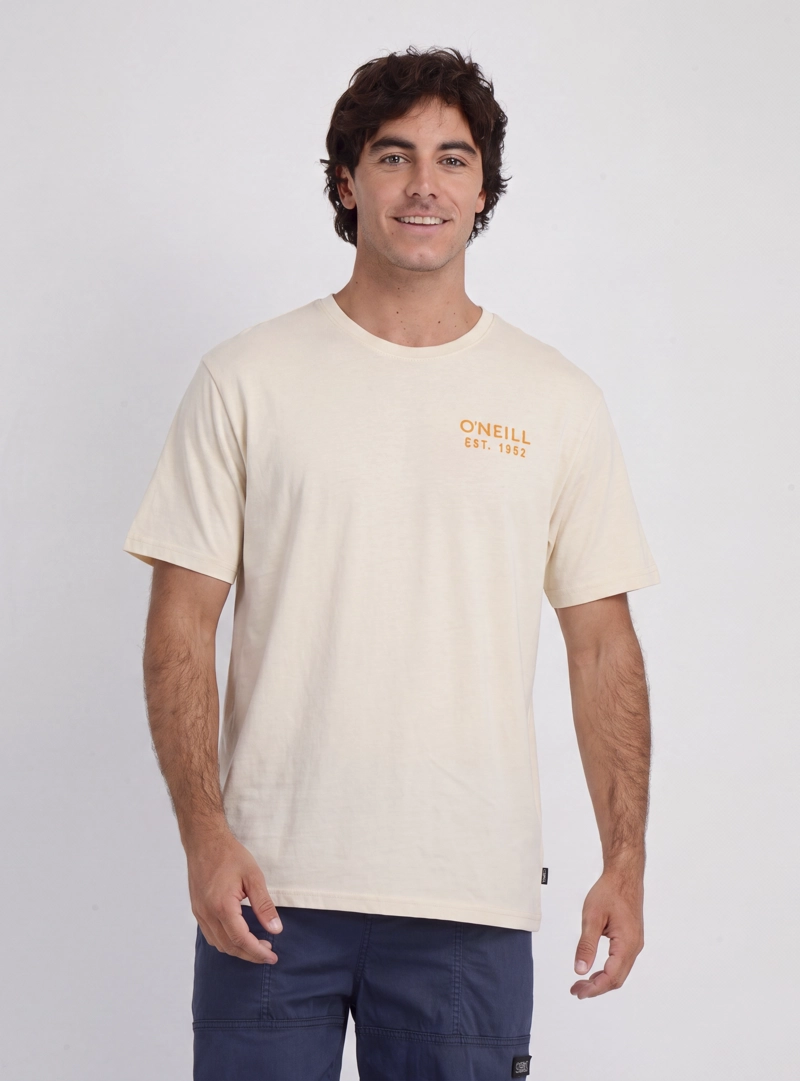 POLERA MANGA CORTA VEER BEIGE CLARO - 1