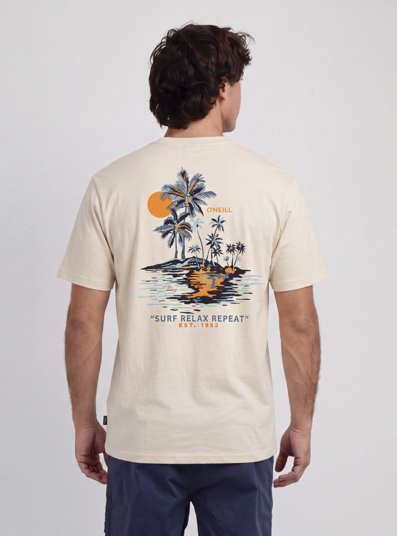 POLERA MANGA CORTA VEER BEIGE CLARO - 2